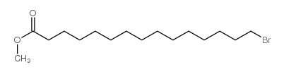 15-溴十五烷酸甲酯结构式