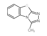 3-Methyl[1,2,4]triazolo[3,4-b][1,3]benzothiazole Structure