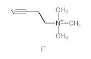 Ethanaminium, 2-cyano-N,N,N-trimethyl-, iodide (9CI) picture