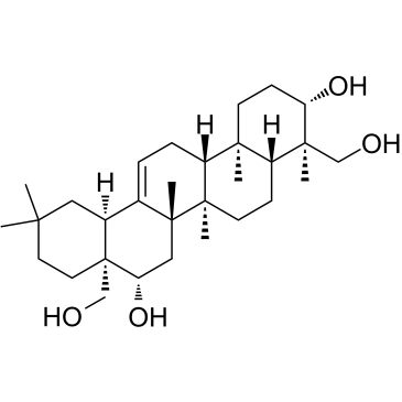 23-羟基龙吉苷元结构式