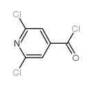 2,6-DICHLOROPYRIDINE-4-CARBONYL CHLORIDE structure