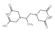 1,2-Diaminopropane tetraacetic acid structure