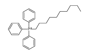 decyl(triphenyl)phosphanium Structure