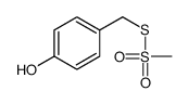 4-(methylsulfonylsulfanylmethyl)phenol Structure