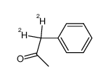 1-Phenyl-(1,1-(2)H2)-2-propanone Structure