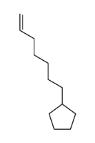 7-cyclopentyl-1-heptene结构式