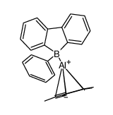 [(C5Me5)Al(9-phenyl-9-borafluorene)] Structure