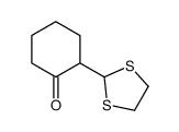 2-(1,3-dithiolan-2-yl)cyclohexan-1-one结构式