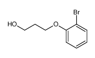 3-(o-Bromphenoxy)propylalkohol结构式