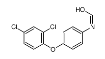 N-[4-(2,4-dichlorophenoxy)phenyl]formamide Structure