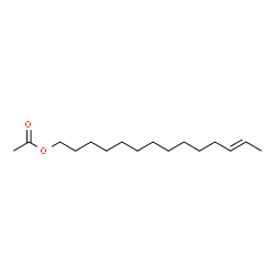 12-tetradecen-1-ol acetate structure