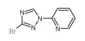2-(3-BROMO-1H-1,2,4-TRIAZOL-1-YL)PYRIDINE Structure