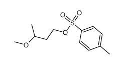 Butanol, 3-methoxy-, 4-methyl benzenesulfonate structure