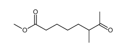 methyl 6-methyl-7-oxooctanoate结构式