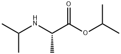 N-(1-Methylethyl)-L-alanine 1-methylethyl ester结构式