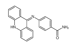 9-(4-Carbamoylanilino)acridine结构式