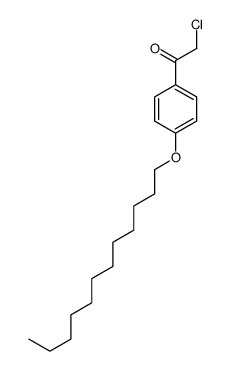 2-chloro-1-(4-dodecoxyphenyl)ethanone Structure