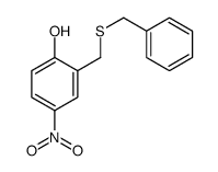 2-(benzylsulfanylmethyl)-4-nitrophenol Structure