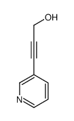 2-Propyn-1-ol, 3-(3-pyridinyl)- (9CI) Structure