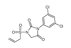 3-(3,5-dichlorophenyl)-1-prop-2-enylsulfonylimidazolidine-2,4-dione结构式