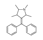 3-benzhydrylidene-1,2,4,5-tetramethylpyrrolidine结构式