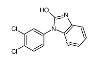 3-(3,4-dichlorophenyl)-1H-imidazo[4,5-b]pyridin-2-one Structure