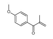 1-(4-methoxyphenyl)-2-methylprop-2-en-1-one Structure