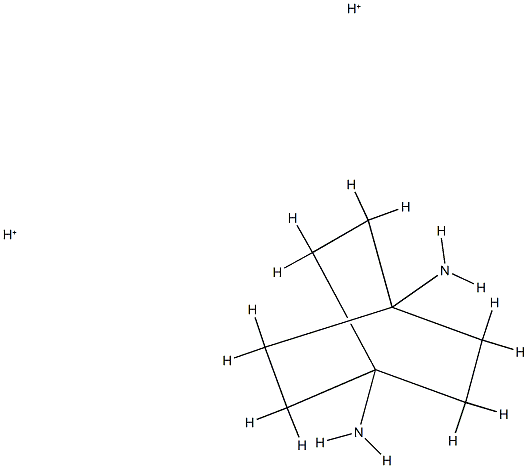 Bicyclo[2.2.2]octane-1,4-diamine, conjugate diacid (9CI)结构式