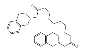 1,12-bis(3,4-dihydro-1H-isoquinolin-2-yl)dodecane-2,11-dione Structure