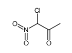1-chloro-1-nitropropan-2-one Structure