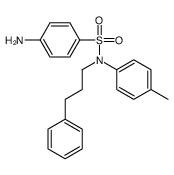 N-(3-phenylpropyl)-N-(p-tolyl)sulphanilamide Structure