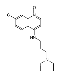 7-Chloro-N-[3-(diethylamino)propyl]-4-quinolinamine1-oxide结构式
