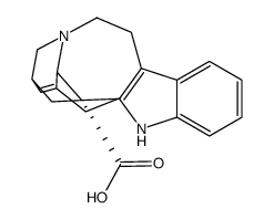 Catharanthinic Acid structure
