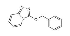 3-phenylmethoxy-[1,2,4]triazolo[4,3-a]pyridine结构式