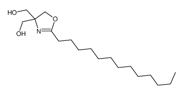 2-tridecyl-2-oxazoline-4,4-dimethanol结构式