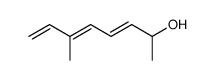 6-methyl-octa-3,5,7-trien-2-ol结构式