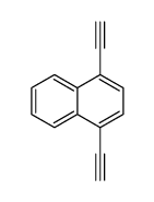1,4-diethynylnaphthalene结构式