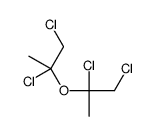 1,2-dichloro-2-(1,2-dichloropropan-2-yloxy)propane结构式