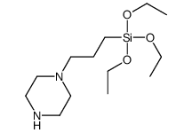 [3-(1-PIPERAZINYL)PROPYL]TRIMETHOXYSILANE structure