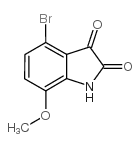 4-Bromo-7-methoxyisatin picture
