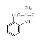Methanesulfonamide,N-(2-hydroxyphenyl)- Structure