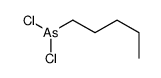 dichloro(pentyl)arsane Structure