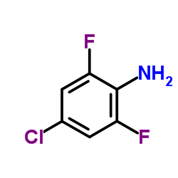4-氯-2,6-二氟苯胺结构式