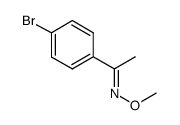 1-(4-bromophenyl)ethanone O-methyl oxime Structure
