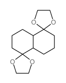 Dispiro[1,3-dioxolane-2,1'(5'H)-naphthalene-5',2''-[1,3]dioxolane],octahydro- (7CI,8CI) Structure