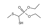 diethyl (mercapto-methylthio-methyl)phosphonate Structure