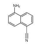 5-amino-1-naphthonitrile Structure