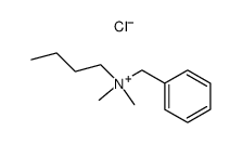 n-butyldimethylbenzylammonium chloride Structure