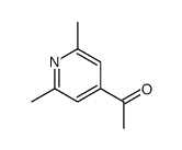 Ethanone, 1-(2,6-dimethyl-4-pyridinyl)- (9CI) Structure