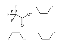 三氟乙酸正三丁基锡酯结构式